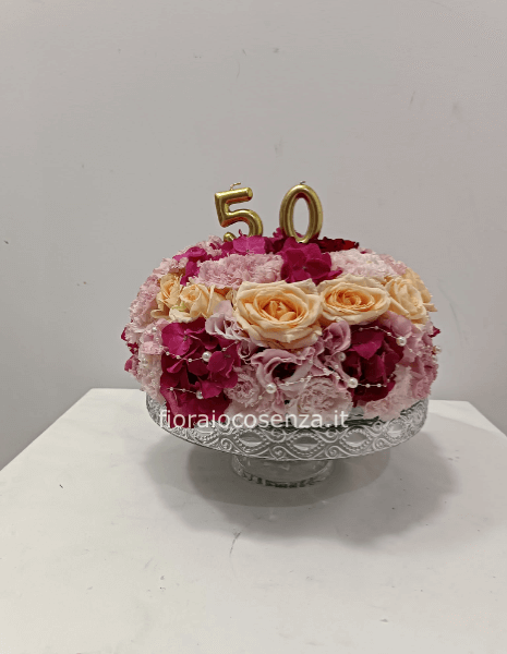 Torta floreale
