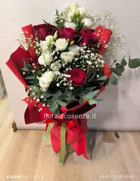 Mazzo rose rosse