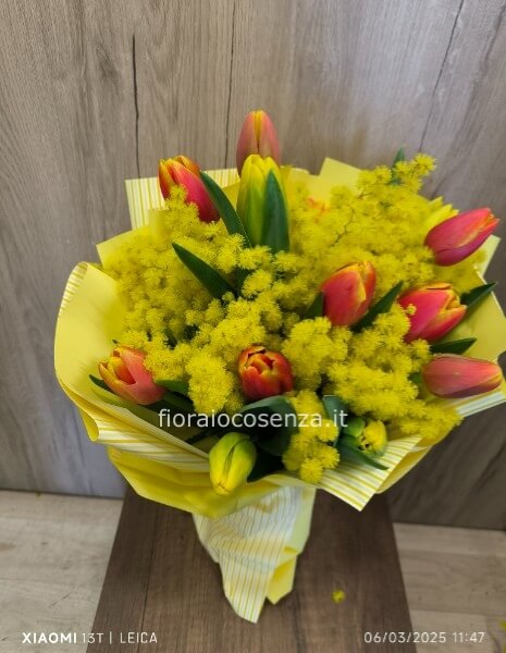 Bouquet tulipani