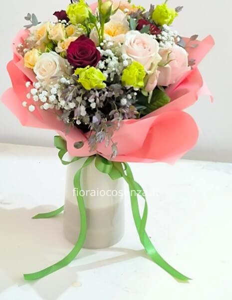 Bouquet rose delicate