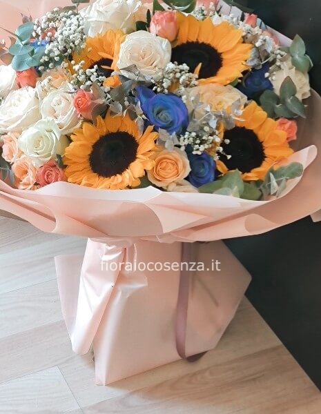 Mazzo di fiori misto